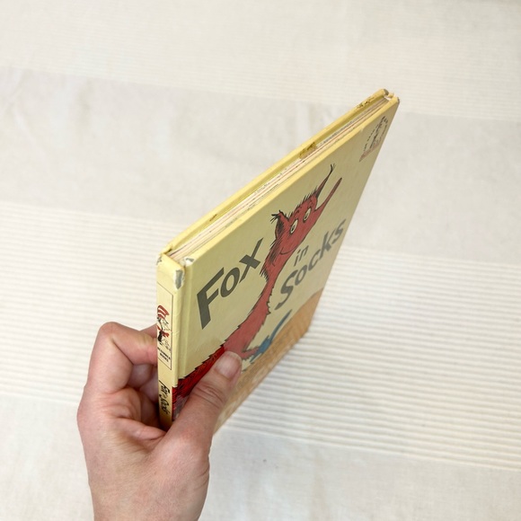 Vintage Fox in Socks Dr. Seuss's Book 1965 - Picture 10 of 13